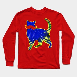 Hipster Cat Long Sleeve T-Shirt